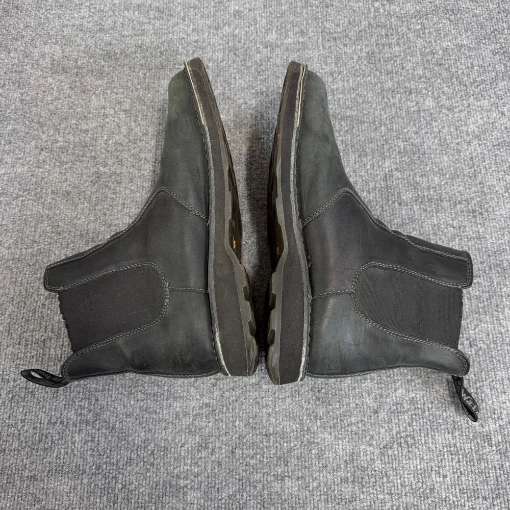 Dr Martens Boots Men 13 Black Leather Walt Chelsea Pull On Doc *READ*